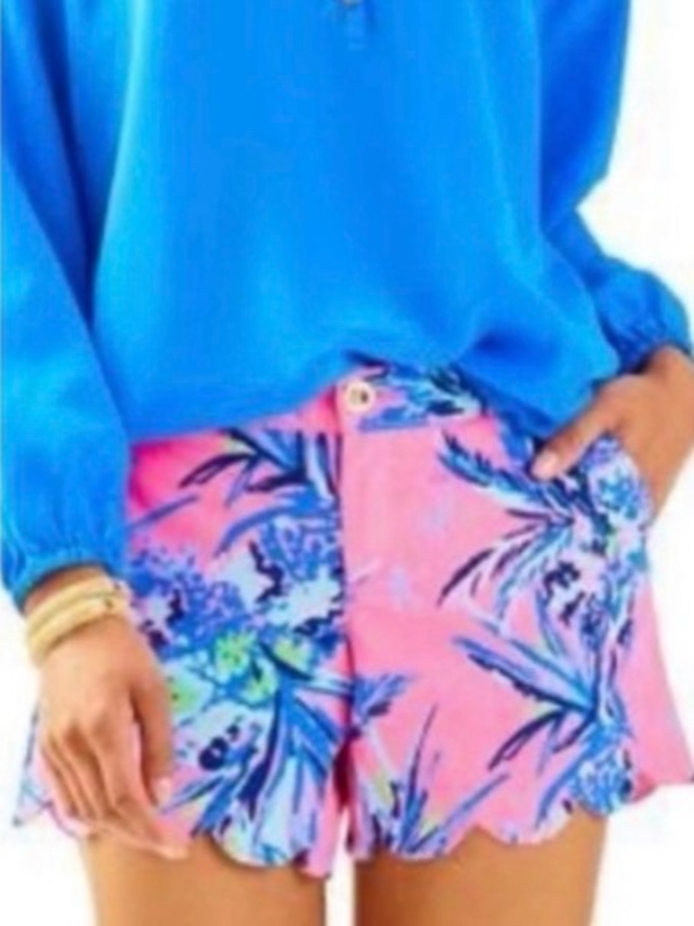 Lilly Pulitzer Buttercup Short, Out on a Limb, pink, size 2